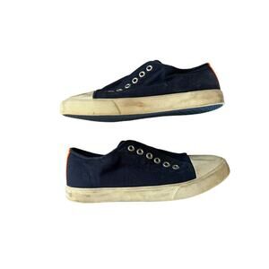 Mini Boden Blue Canvas Sneakers EU 35